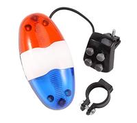 MOLERRI Campanello per Campanello 6 LED a 4 Toni a Forma di Campanello a LED per Sirena Elettronica per Biciclette