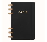 Moleskine 12 Monate Studienplaner mit Spiralbindung 2025, L/A5, Weich (Calendar)