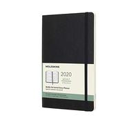 Moleskine 2020 Weekly Horizontal Planner, 12M, Large, Black, Soft Cover (5 x 8.25)