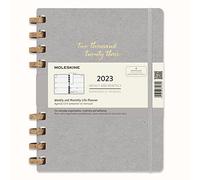 Moleskine 2023 12-Month Extra Large Life Spiral Planner: Remake Smoke