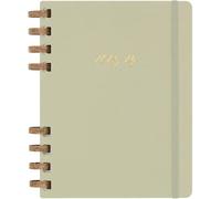 Moleskine Academic Monthly Planner 2023-2024, Agenda Settimanale e Mensile da 12 Mesi, Agenda Universitaria con Copertina Rigida, Formato XL 20 x 25 cm, Crush Kiwi
