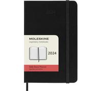 12 months, daily. Pocket, hard cover, black - AA.VV.