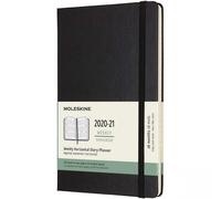 Moleskine Agenda Orizzontale L Settimanale 18 Mesi 2020-2021 Nero Duro