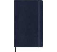 Moleskine Classic 12 Month 2027 Weekly Planner, Soft Cover, Large (5" x 8,25"), Blu zaffiro, 144 pagine