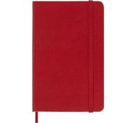 Moleskine Agenda Settimanale 2027, Planner 12 Mesi Con Spazio Per Note, Copertina Rigida e Chiusura Elastica, Formato Pocket 9x14 cm, Colore Rosso Scarlatto