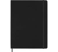 Moleskine Agenda Settimanale Verticale 2027, Smart PRO Planner 12 Mesi Con Copertina Rigida e Chiusura Elastica, Formato XL 19x25 cm, Colore Nero