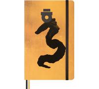 Moleskine Anno del Drago Notebook Ahn Sang Soo, Taccuino a Righe Ed. Limitata, Copertina Rigida, Buste Portafortuna, Stencil, Biografia dell'Artista, Storia Progetto, Formato Large 13x21