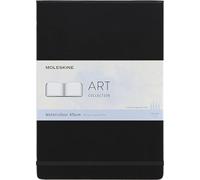 Album per acquerelli Art Watercolor Album Moleskine A4 copertina rigida nero. Black