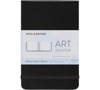 Album per acquerelli Art Watercolor Album Moleskine pocket copertina rigida nero. Black
