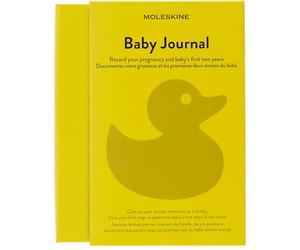 Moleskine - Baby Journal, Quaderno A Tema - Quaderno Rigido per Annotare E Ricordare I Primi Due Anni Della Vita Del Tuo Bambino - Dimensione Grande 13 X 21 - 400 Pagine