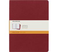 Moleskine Quaderni Cahier Journal Set 3 XL 19 x 25 cm A righe Rosso mirtillo 120 pagine