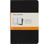 Moleskine Set da 3 Quaderni Cahier Journal 64 pagine a righe Nero