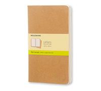 Moleskine Cahier Journal, Set 3 Quaderni con Pagina Bianca, Copertina in C...