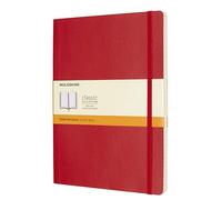 Moleskine Classic Extra Large Notebook 192 pagine a righe Copertina morbida Rosso