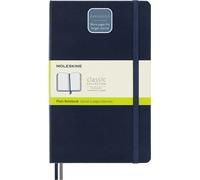 Moleskine - Classic Notebook Expanded, Plain Notebook, Hard Cover and Elastic Cl