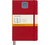 Moleskine - Classic Notebook Expanded, Ruled Notebook, Hard Cover and Elastic Cl