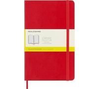 Moleskine Classic Squared Paper Notebook, Soft Cover and Elastic Closure Journal