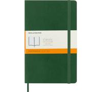 Taccuino Classic a righe Large con copertina morbida - Verde