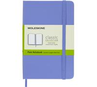 Moleskine Classic Notebook, Pocket, Plain, Hydrangea Blue, Hard Cover (3.5 X