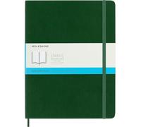 Moleskine Notebook, Extra Large, Dotted, Myrtle Green, Soft Cover (7.5 X 9.75)