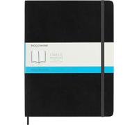 Moleskine Classic Notebook, Taccuino con Pagine Puntinate, Copertina Morbida e Chiusura Elastica, Formato XL 19 x 25 cm, Colore Nero, 192 Pagine