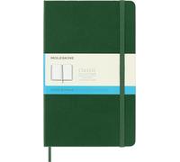 Moleskine Notebook, Large, Dotted, Myrtle Green, Hard (5 X 8.25) by Moleskine