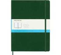 Moleskine Notebook, Extra Large, Dotted, Myrtle Green, Hard Cover (7.5 X 9.75)