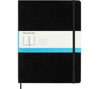 Moleskine Classic Notebook, Taccuino con Pagine Puntinate, Copertina Rigida e Chiusura ad Elastico, Formato XL 19 x 25 cm, Colore Nero, 192 Pagine