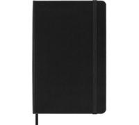 Moleskine Classic Plain Paper Notebook, Hard Cover and Elastic Closure Journal,