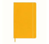 Moleskine Classic Ruled Plain Paper Notebook, Silk Hard Cover and Elastic Closur