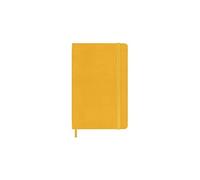 Moleskine Classic Ruled Plain Paper Notebook, Silk Hard Cover and Elastic Closur