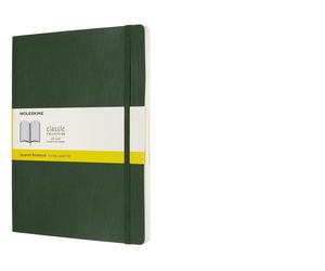 Moleskine Classic Squared Paper Notebook - Soft Cover and Elastic Closure Journa