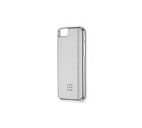 Moleskine Cover Rigida in Alluminio per iPhone 6/6s/7/8, Custodia per Smartphone con Quaderno Volant Journal XS per Appunti, Colore Argento