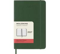 Moleskine Daily Planner 2027, Soft Cover 12 Month Diary with Elastic Closure, Po