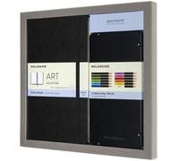 Moleskine Disegno Kit - Arte Collezione Quaderno da + 12 Acquerello Matite