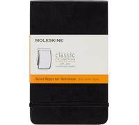 Moleskine Notebook Reporter Pagina a Righe, Taccuino Copertina Morbida, Colore Nero, Dimensione Pocket 9 x 14 cm, 192 Pagine