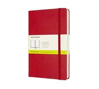 MOLESKINE NTBK EXPANDED LARGE PLAIN SCARLET RED HARD COVER Book NUOVO