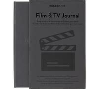 Moleskine - Film & TV Journal, Taccuino per Appassionati di Cinema, Film e Serie TV, Quaderno per Recensire Film con Introduzione alla Storia del Cinema, Copertina Rigida, Colore Grigio, 400 Pagine