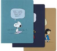 Moleskine Peanuts Cahier Journal, Set 3 Quaderni a Righe, Con Copertine Flessibi