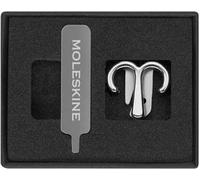 Moleskine Pin per Taccuino o Agenda Ariete, Spilla Simbolo Zodiacale, Personalizza la Chiusura con Elastico, Idee Regalo Personalizzato, Colore Argento