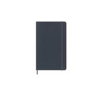Moleskine Taccuino Precious & Ethical, con Confezione Regalo, Copertina Morbida Vegana, Chiusura Elastica, Formato Large 13x21 cm, Colore Blu
