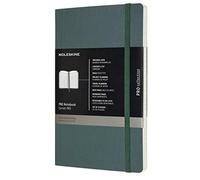 Moleskine Pro Notebook, Taccuino da Ufficio, Copertina Morbida con Chiusur...