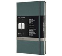 Moleskine PROPFNTB3HK19 Large Pro Hard Notebook Large Forest Green