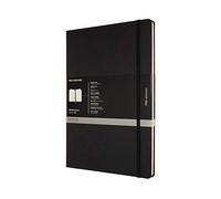 Moleskine Pro Notebook, Taccuino da Ufficio, Copertina Rigida e Chiusura Elastica, Layout Organizzato con 8 Fogli Staccabili, Formato A4 21 x 29.7 cm, Colore Nero, 192 Pagine