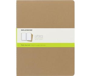 Moleskine Quaderno Cahier Journal, Pagine Bianche, Marrone Carta da Pacchi