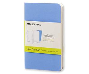 Moleskine Quaderno Cahier Journal Volant Collection, Pagina Bianca, Celeste