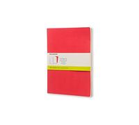 Moleskine Quaderno Cahier Journal Volant Collection, Pagina Bianca, Rosso Scarlato