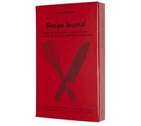 Moleskine - Recipe Journal, Quaderno A Tema - Quaderno con Copertina Rigida per Raccogliere e Organizzare Le Tue Ricette - Formato Large 13 x 21 cm - 400 Pagine