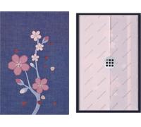 Moleskine Sakura Notizbuch limitierte Ausgabe, L/A5, fester Einband, blanko, mit Box