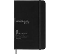 Moleskine Smart Notebook, Sistema di Smart Writing, Smart Notebook con Copertina Rigida, Pagine a Righe e Chiusura Elastica, Colore Nero, Formato Pocket 9 x 14 cm